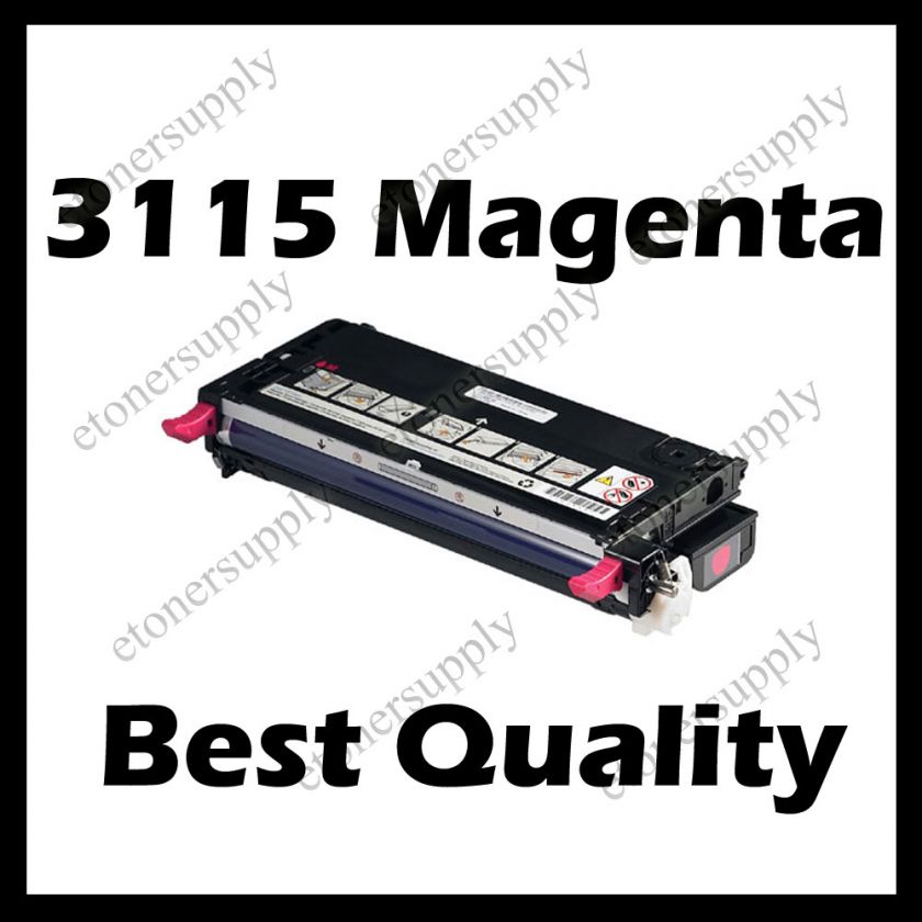 Toner Cartridge for Dell 3110cn / 3115cn High Capacity Magenta  