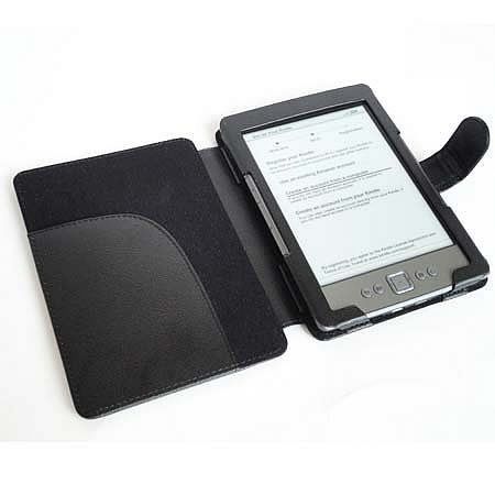   LEATHER CASE COVER PROTECTOR WALLET FOR  KINDLE 4 4G  