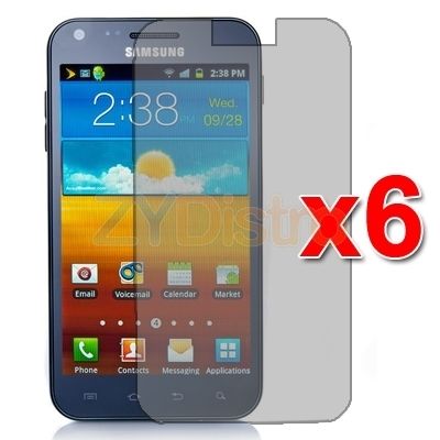 6X Clear LCD Screen Protector Cover for Samsung Epic Touch 4G Sprint 