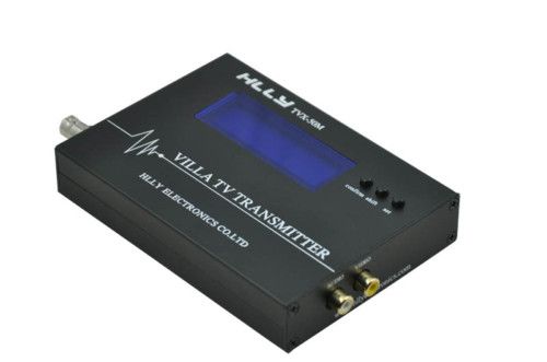 HLLY 0.05W TV TRANSMITTER TV Exciter Unique in  Bla  