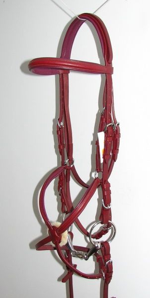 Beautiful FSS Designed German Leather Bridle with Comfort Padded 