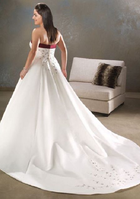  Wedding Dresses Online Plus Size Sweethesrt Ball Gown Skirt Bridal 