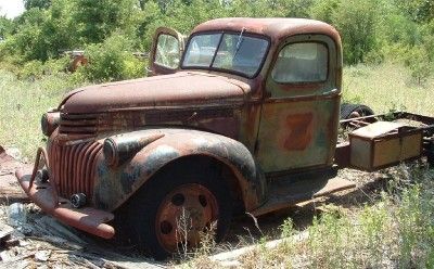 1946 OLD ANTIQUE Chevy PICKUP Truck FOR PARTS #8  