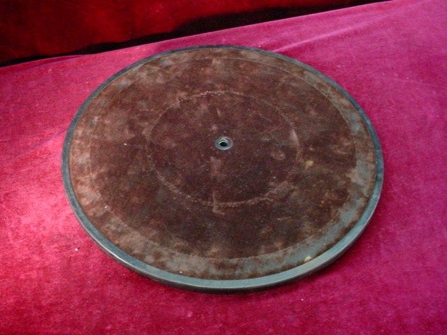 Vintage Turntable Plate SONORA HAND CRANK PHONOGRAPH PART Victrola 