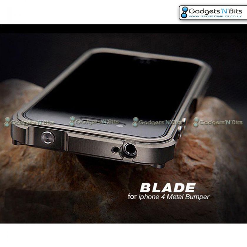 Designer NON Blade Metal Element Vapor Aluminium Bumper Case Apple 