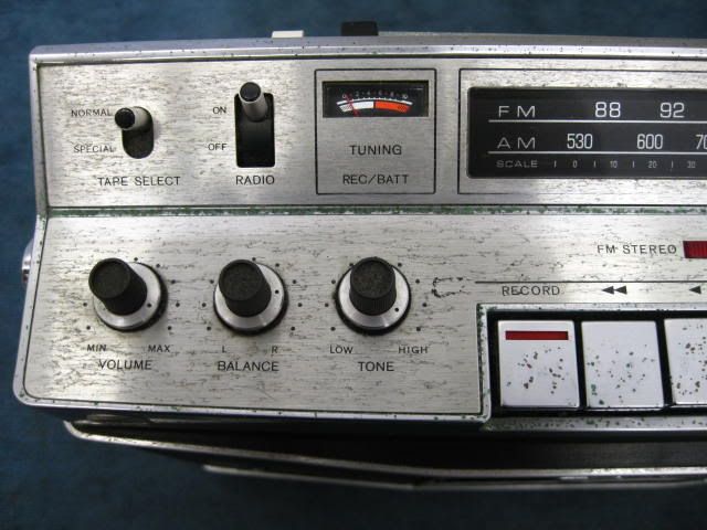 Vintage Sony CF 550A Stereo Cassette Radio Boombox  