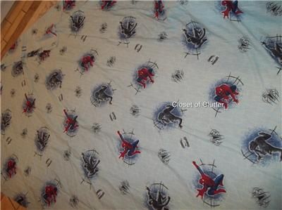 BOYS/Girls Cartoon Character Twin Flat Bed Sheets (Vintage Fabric 