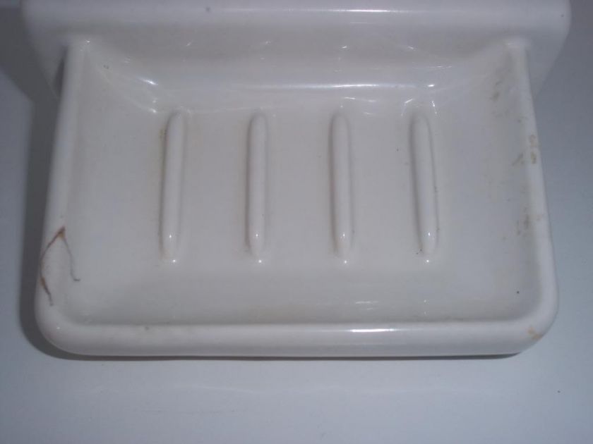 Vintage Porcelain Soap Dish  